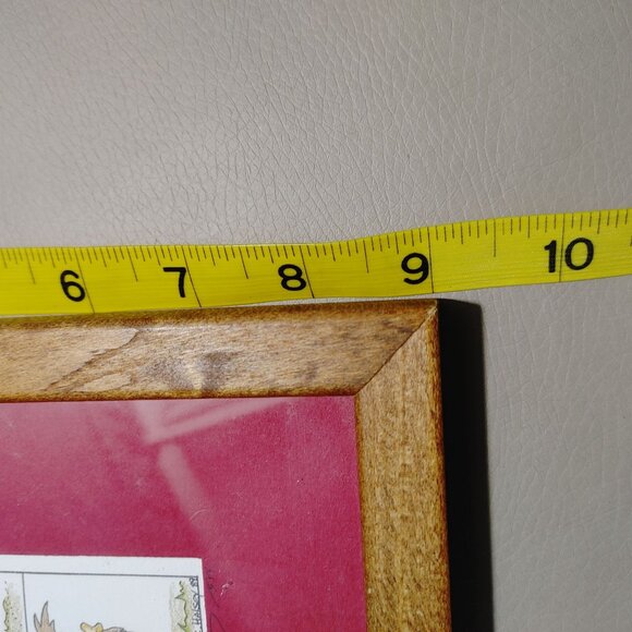 Art Print Dog Transformations Framed Cartoon Fire Hydrant Wooden Frame Whimsical - Picture 4 of 12